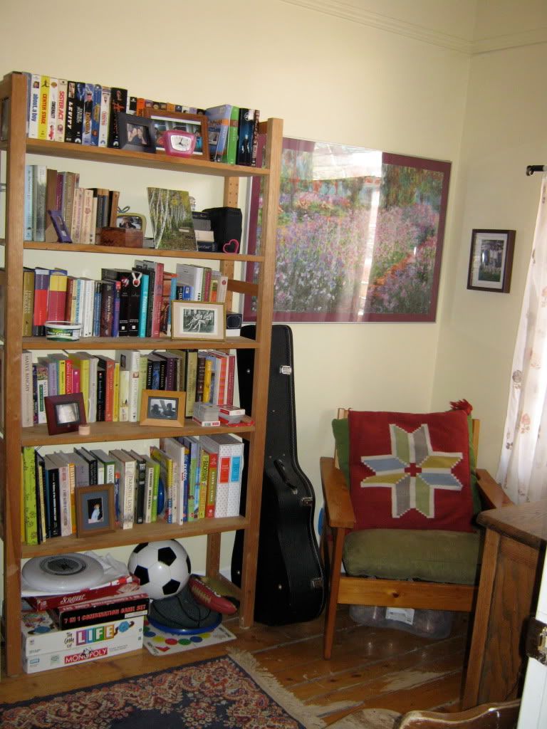 guitar bookshelf