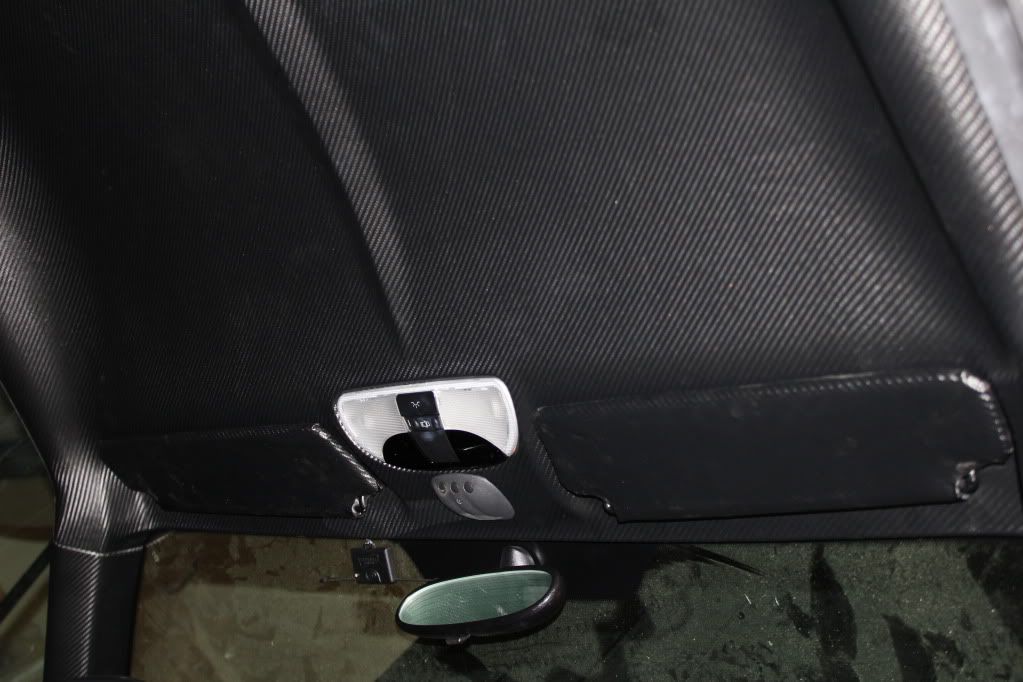Wrapping my headliner in carbon fiber next week Page 2