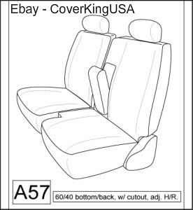 60 40 Seat covers toyota tacoma