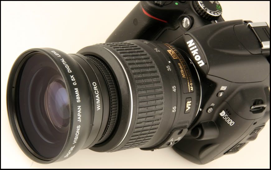 Wide Angle Lens for Nikon D3100 D5100 D3000 D5000 eBay