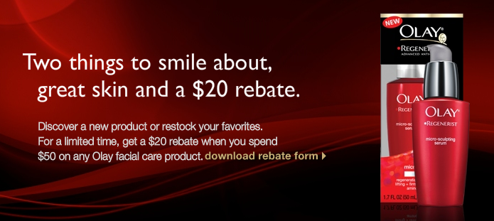 Olay 20 Rebate Form