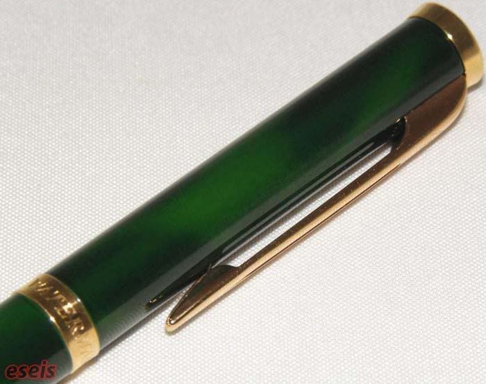Ołówek zielony klips