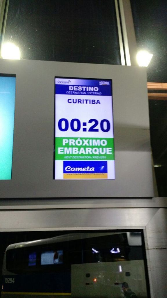 Embarque para para Curitiba