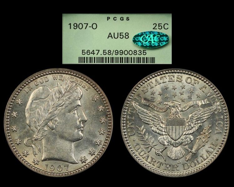 photo 1907-O Quarter PCGS 58 CAC_zpsapquuyzl.jpg