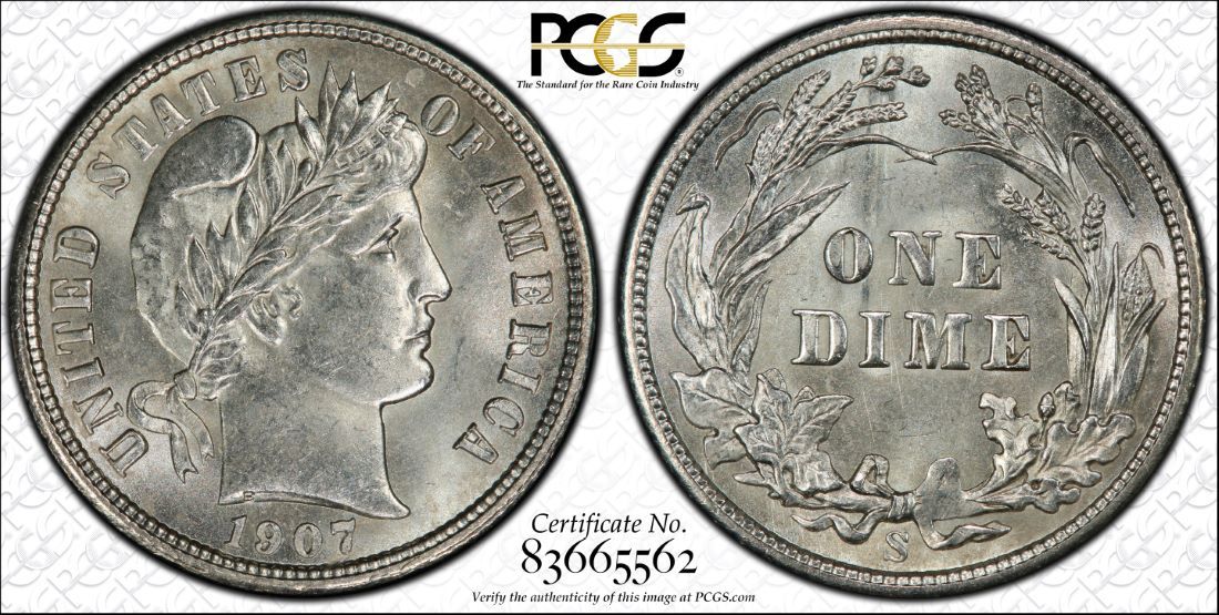 photo 1907-S Dime PCGS MS 65 DJW_zpsdhau0a62.jpg