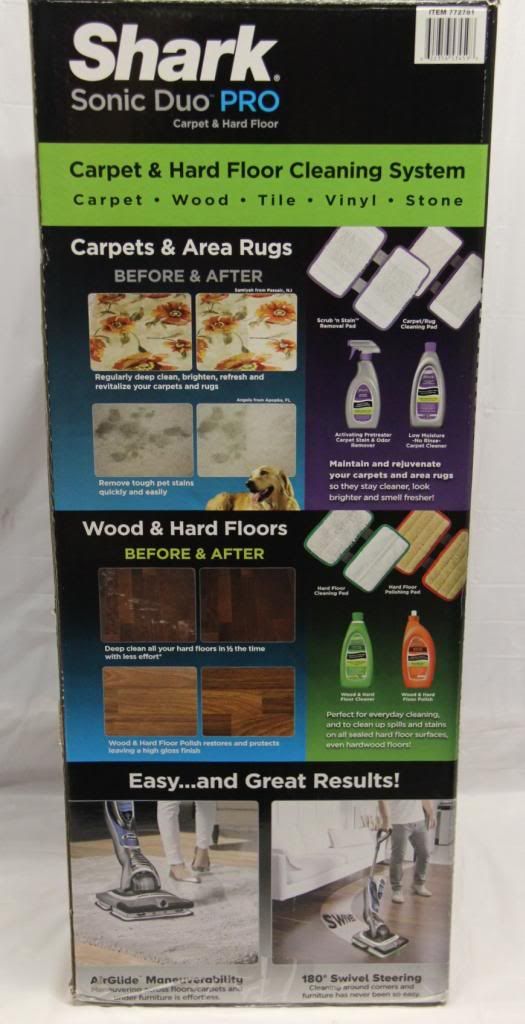 Shark Sonic Duo Cleaning System for Hard Floors & Carpets Bonus Bundle