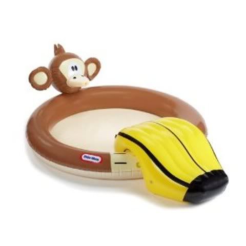 little tikes splash & slide pool