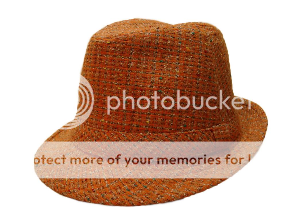 Brand new unisex fedora bucket hat cap