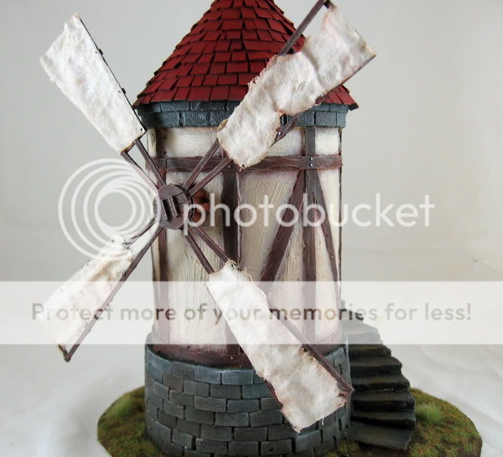 Windmill   terrain scenery for 28mm miniature war games  