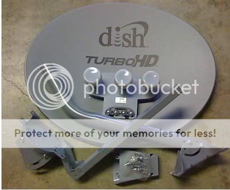 Dish Network 1000.2 TURBO HD FULL Satellite KIT Antenna 110 119 129 