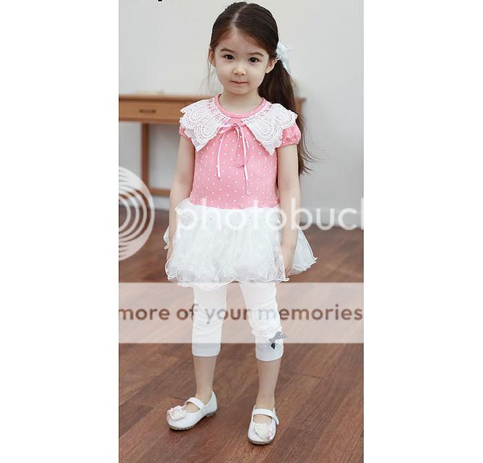 Cute Kids Girl Dress Tulle Skirt Girls' Clothing for 3 4 Years 110 C23